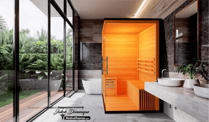 3 Person Home Steam Sauna | Traditional 7™ - The Recovery Outlet