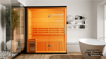 3 Person Home Steam Sauna | Traditional 7™ - The Recovery Outlet