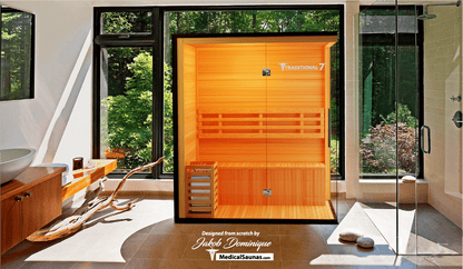 3 Person Home Steam Sauna | Traditional 7™ - The Recovery Outlet