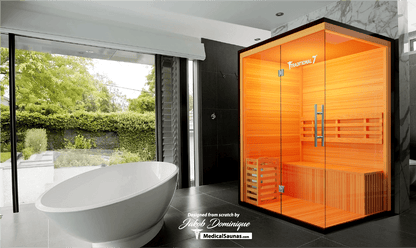 3 Person Home Steam Sauna | Traditional 7™ - The Recovery Outlet