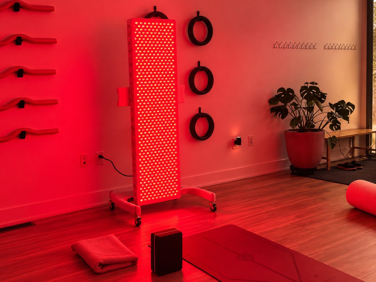Full-body red light therapy panel